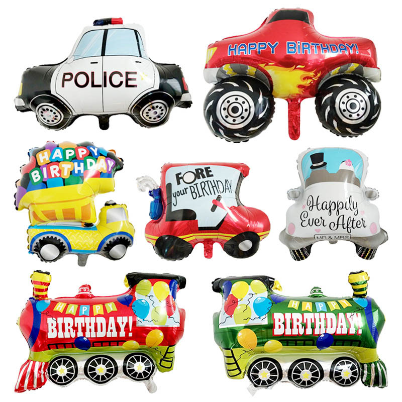 Wedding Qq - 1PC Cartoon Car Palloncini Camion dei
