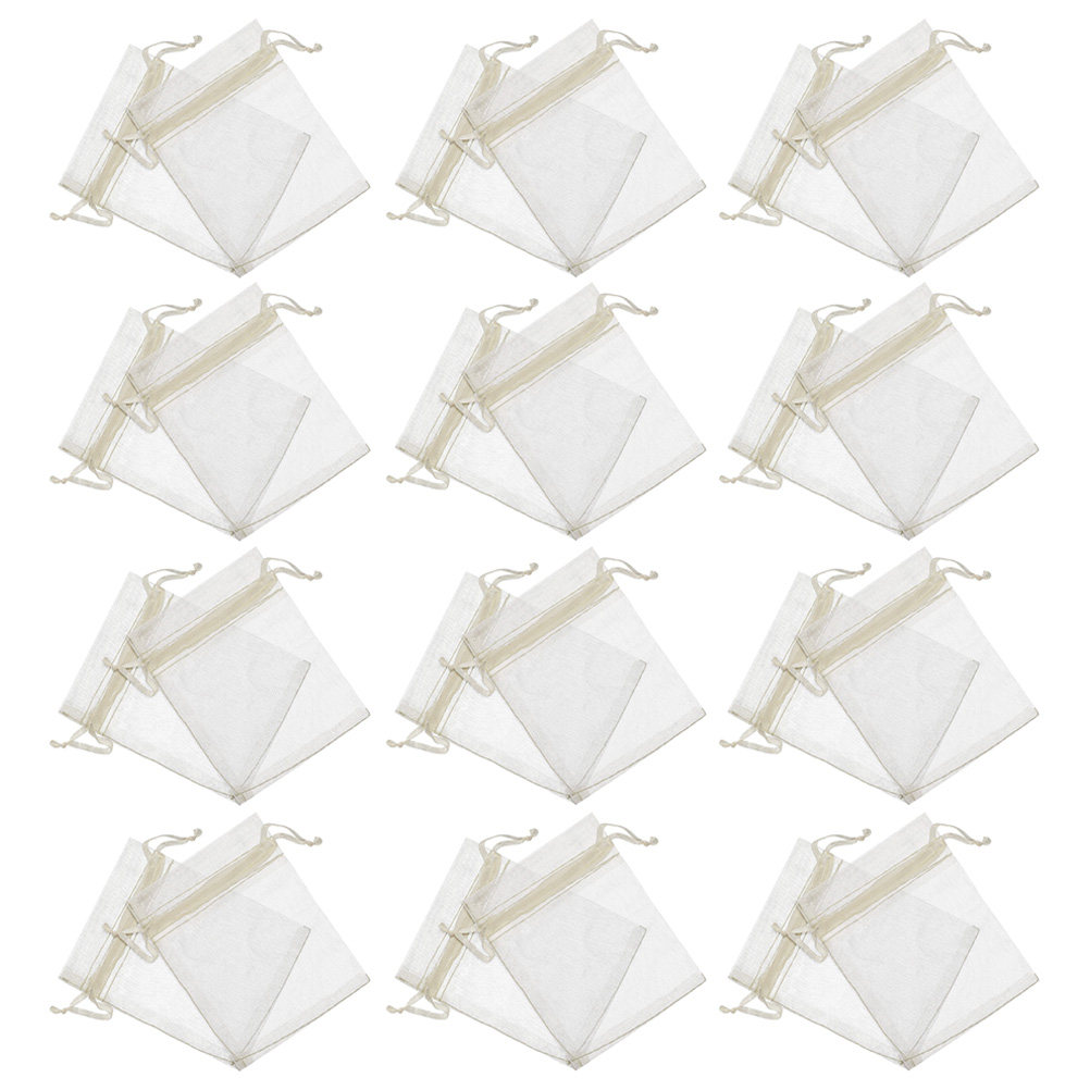 Wedding Supply Bulk - 100 Pezzi di Sacchetti Trasparenti in