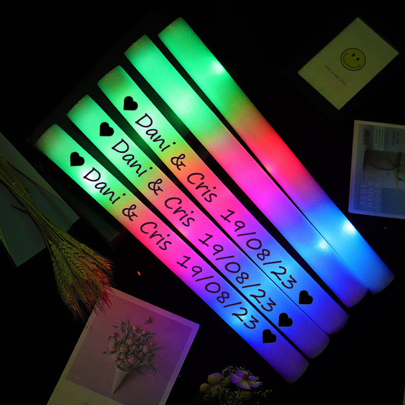 Wedding Supply Bulk - 12/30/60 pz LED Glow Sticks Bulk