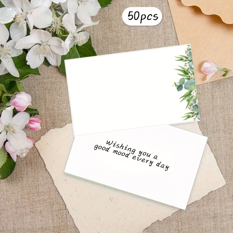50 biglietti messaggini vuoti  - Wedding Supply Company recensione e prezzo