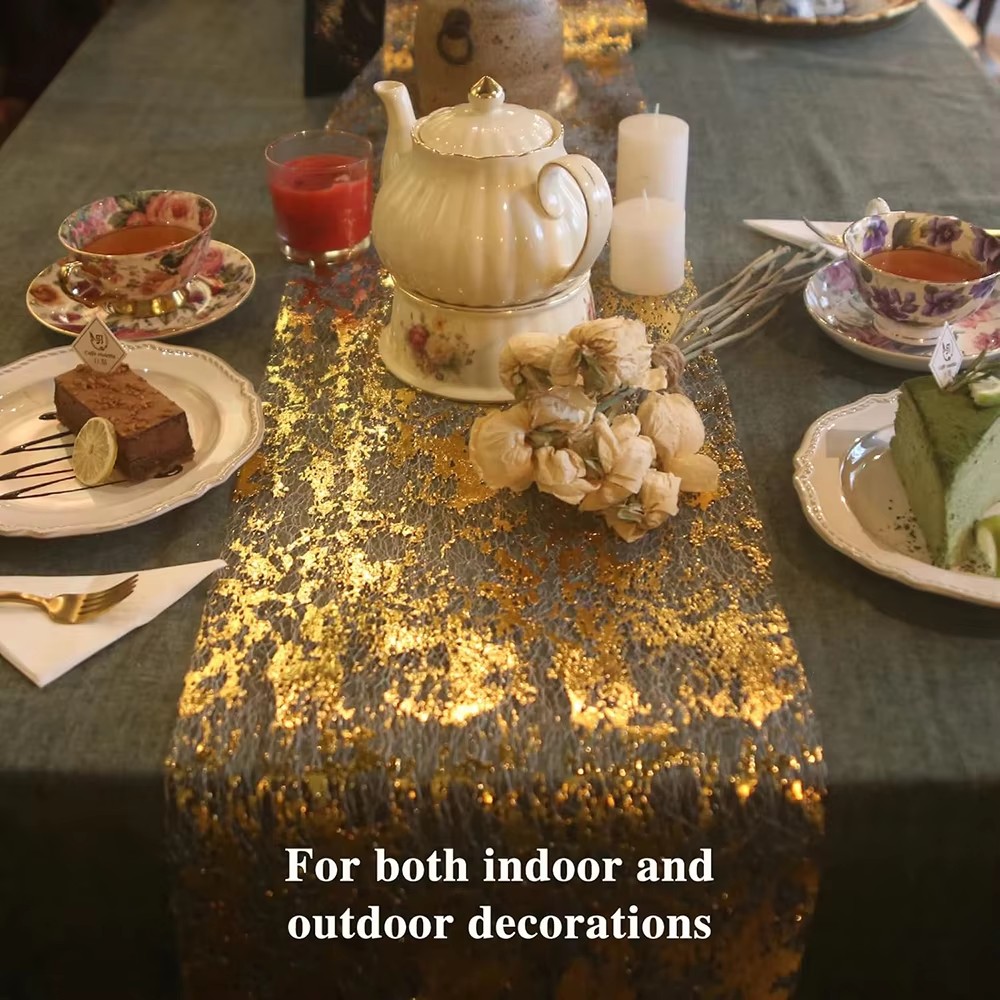 Runner da Tavolo Metallico Dor - Table Runner Sequin recensione e prezzo
