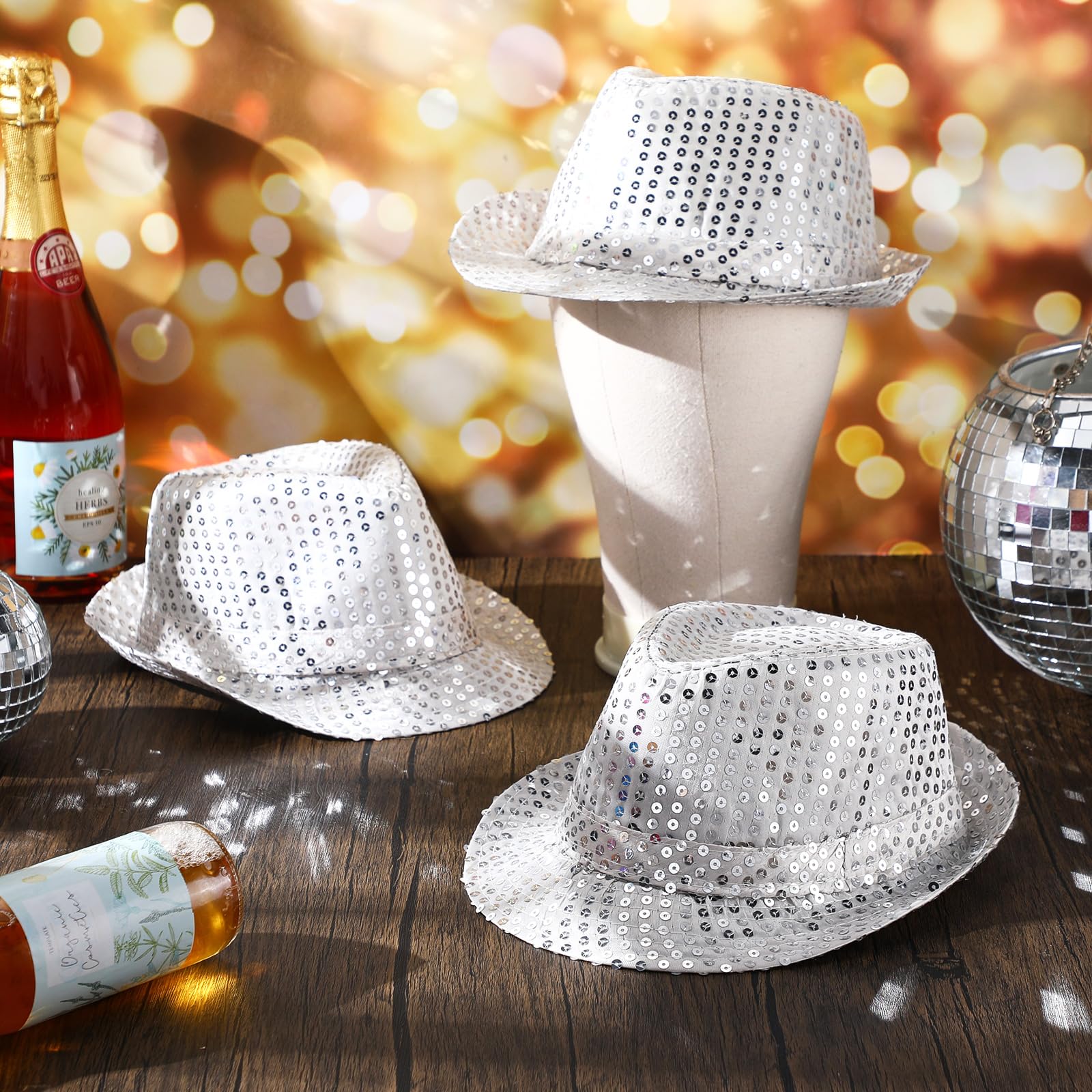 12-36 Pezzi Cappelli con Paill - Wedding Supply Bulk recensione e prezzo