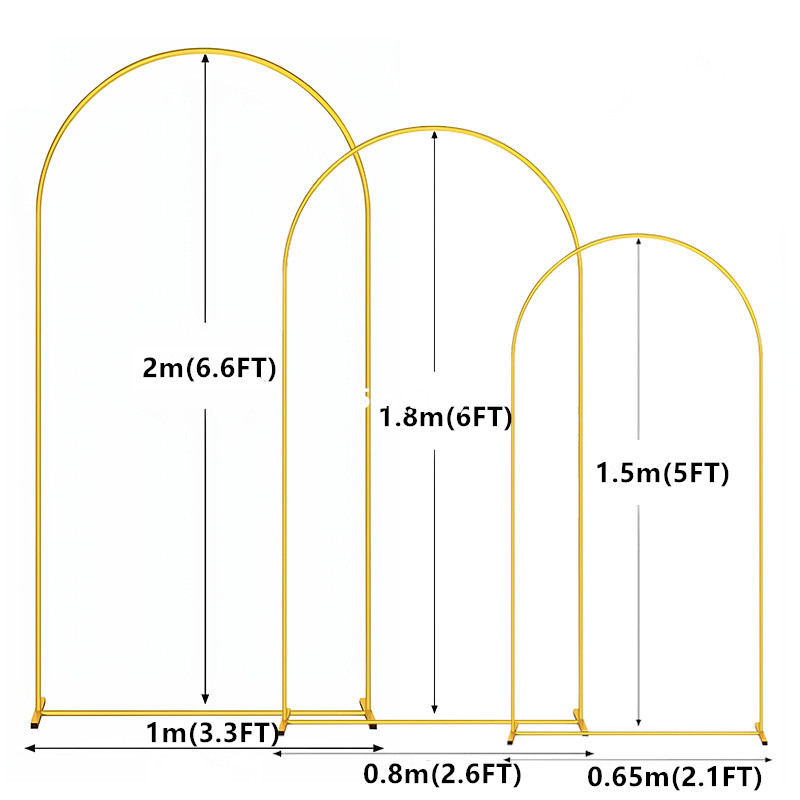 1pc arco in metallo dorato fon - Confetti Balloon Set recensione e prezzo