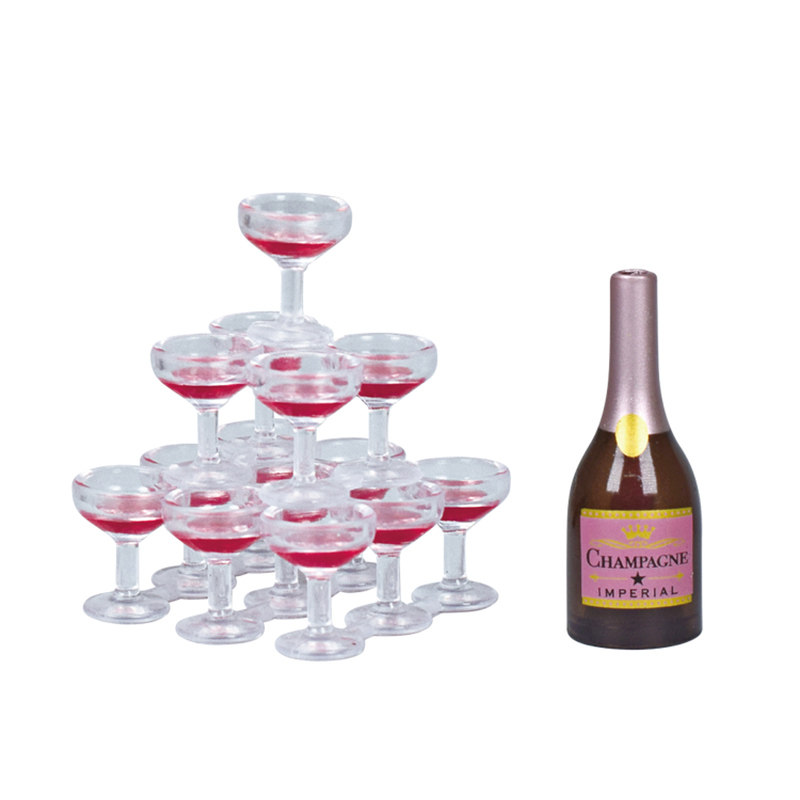 Gashapon Mini Bicchieri da Vin - Champagne Tower Set recensione e prezzo