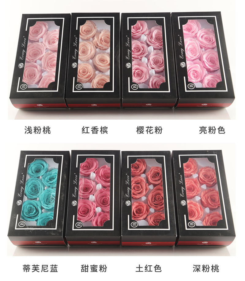 6 teste di fiori di rosa etern - Wedding Supply Bulk recensione e prezzo