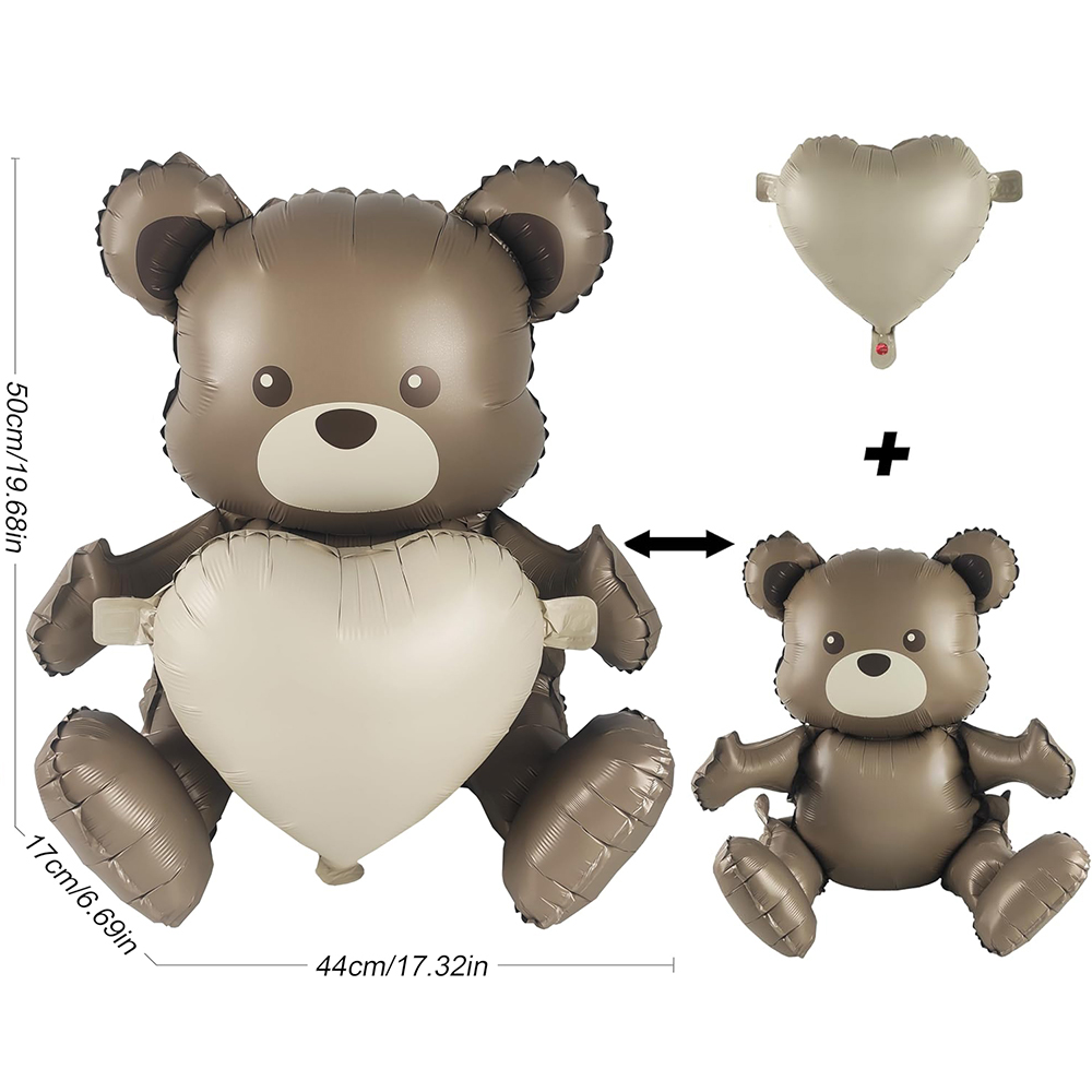 Grandi palloncini foil orso ma - Confetti Balloon Set recensione e prezzo
