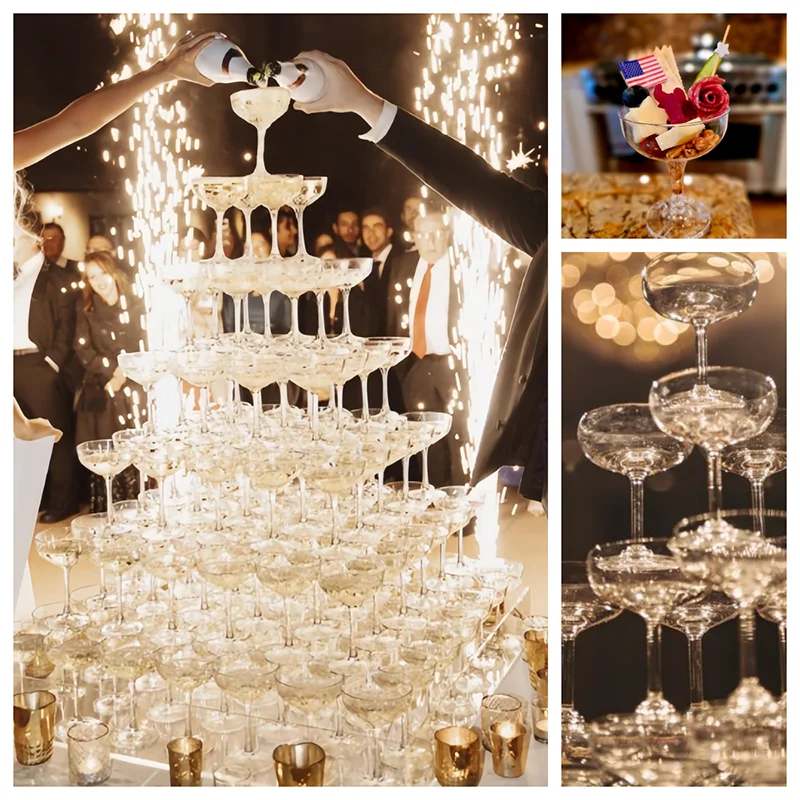 Torre di Bicchieri da Champagn - Champagne Tower Set recensione e prezzo