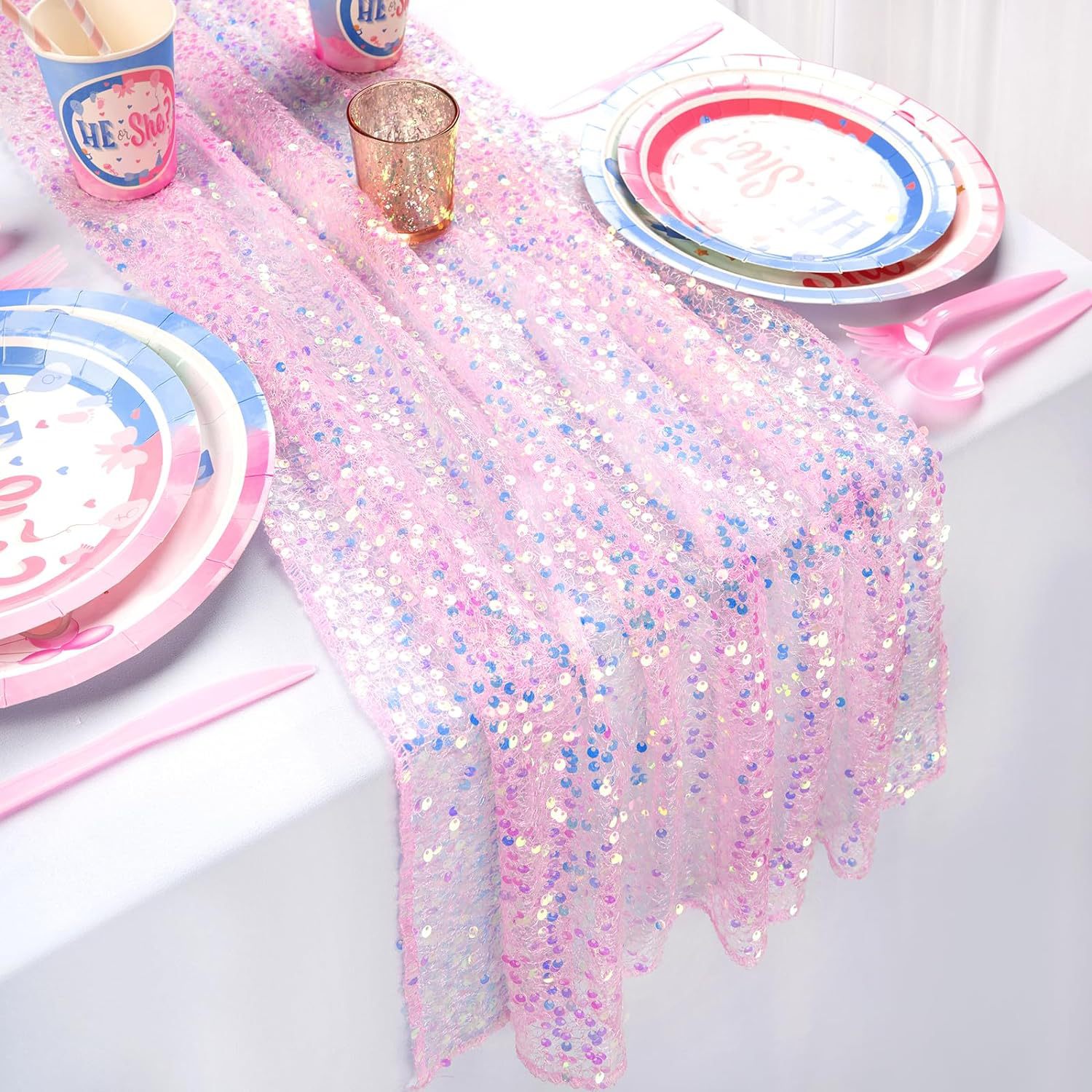 Runner da tavolo con paillette - Table Runner Sequin recensione e prezzo