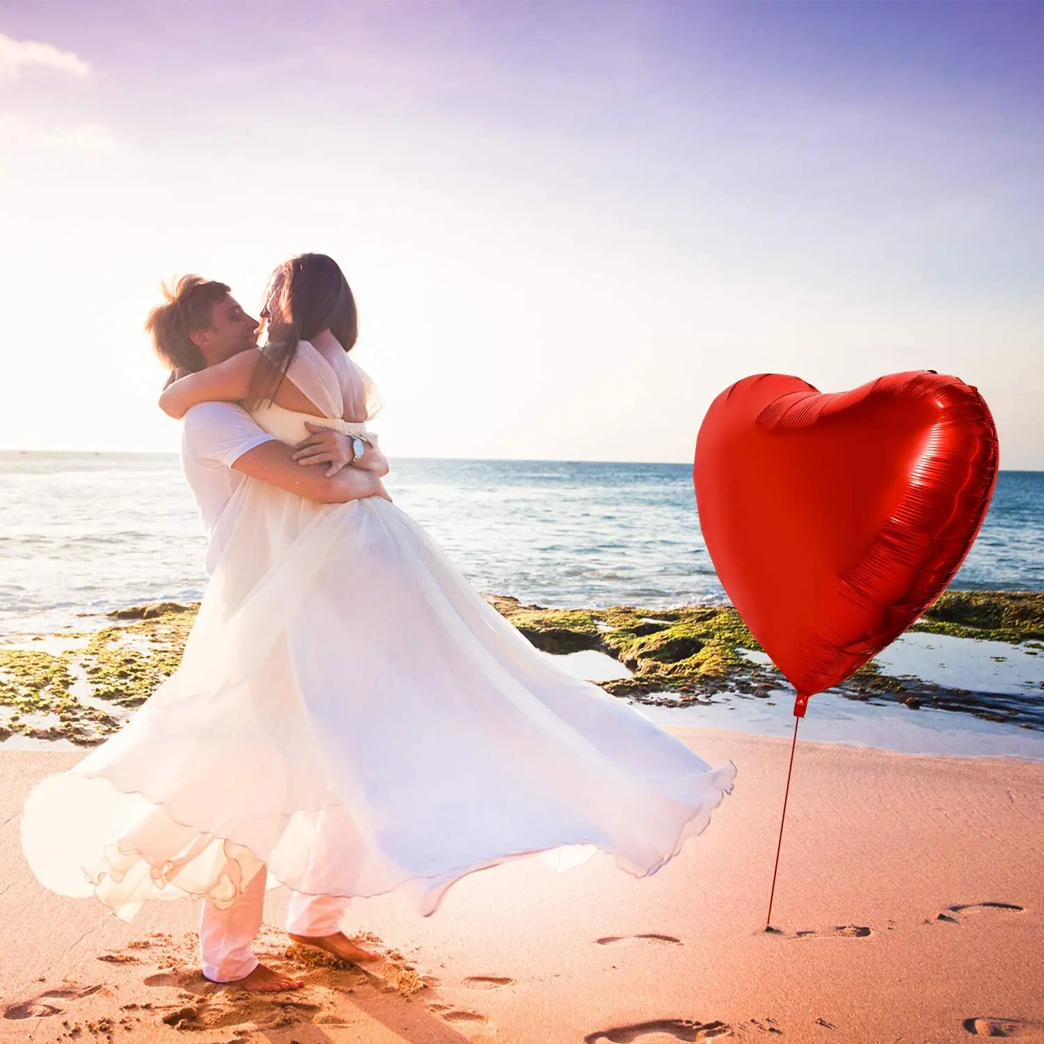 1/2 pz 36 pollici cuore pallon - Wedding Qq recensione e prezzo